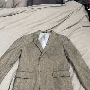 Mens herringbone blazer